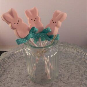 Set of 3 Easter Bunny Peeps - Decor